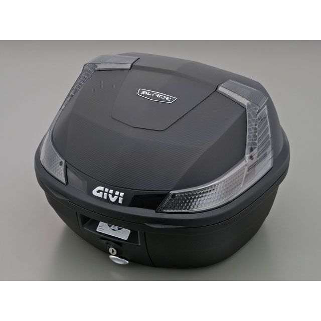 ジビ 汎用 モノロックケース B37シリーズ（ストップランプ無し） タイプ TECH 未塗装ブラック GIVI