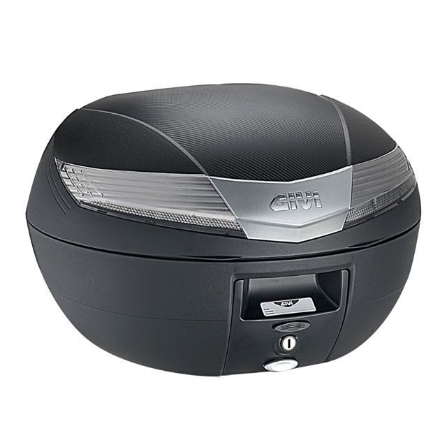 ジビ モノキーケース V40 シリーズ（ストップランプ無し） タイプ TECH未塗装ブラック/スモークレンズ GIVI