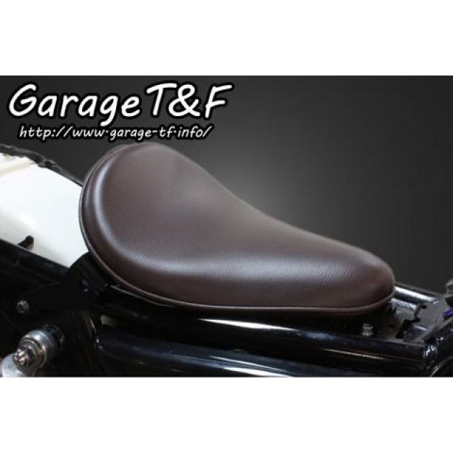 カワサキ　250tr ガレージT&F ソロシート 有限会社ガレージT&F / 250TR ソロシート(プレーン)ブラック