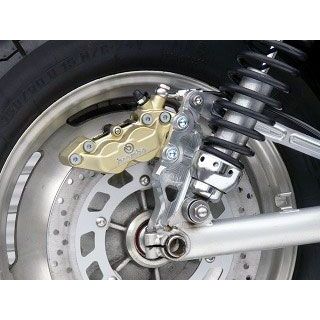 オーバーレーシング V-MAX1200 リアキャリパーサポート ブレンボ4P/40mm用 OVER RACING