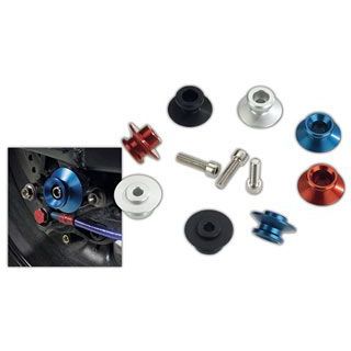 ロビーモト 汎用 スタンドサポート 8mm カラー ブルー Robby Moto Engineering