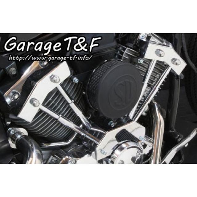 ドラッグスター400 プッシュロッドカバー ガレージT&F ドラッグ