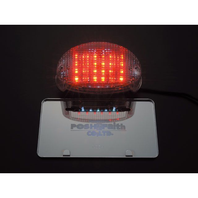 ポッシュフェイス ZEPHYR 1100/RS LEDテールランプユニット カラー レッド POSH Faith_1