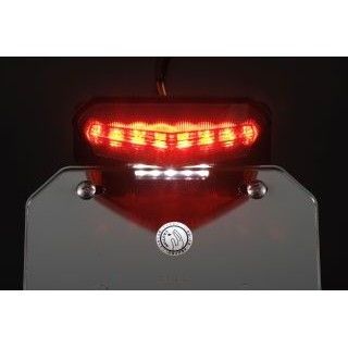 ポッシュフェイス W650 アキュートLEDテールランプ Type2 LEDナンバー灯付き カラー レッド POSH Faith バイクの通販は 5,858円