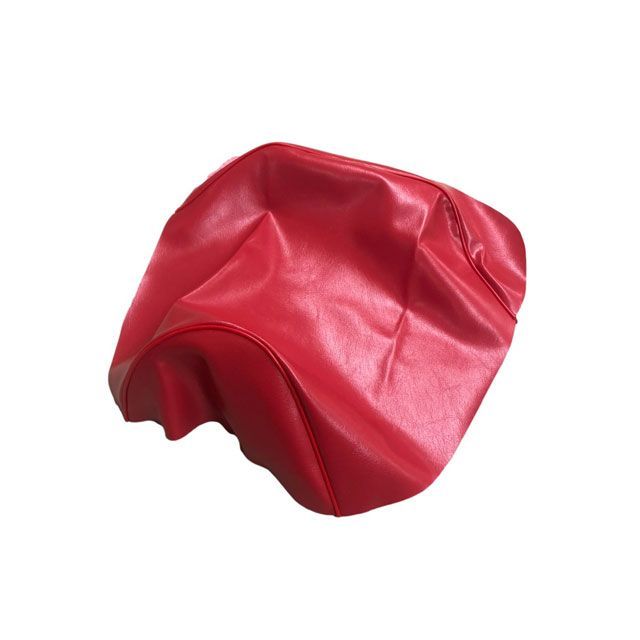 アルバ ズーマー 国産シートカバー タイプ 張替 カラー 赤 ALBA