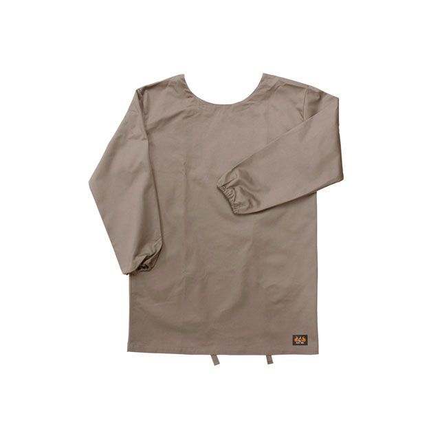 アルマテックス AX1101 防炎エプロン割烹着型 グレー サイズ L Armatex 日用品の通販は 6,180円