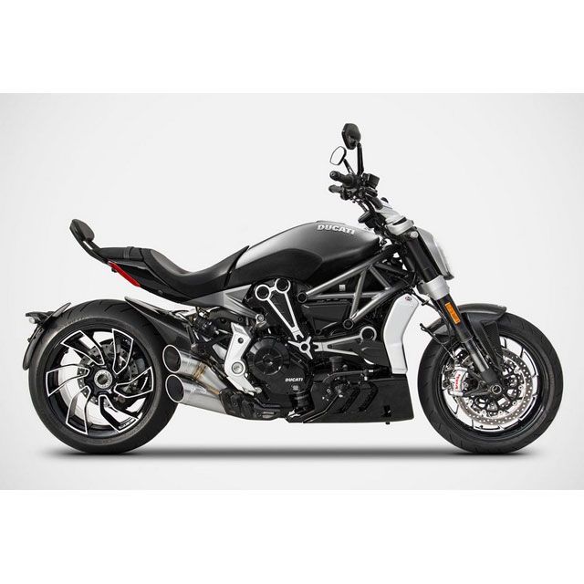 ザード XDIAVEL 2＞1＞2 ステンレススチール EURO 4 HOMOLOGATED KIT for DUCATI XDIAVEL （201…
