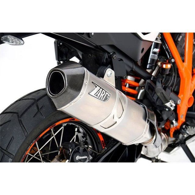 ザード 1050/1190/1290 ADVENTURE カーボン レーシング スリップオン WITH カーボン END-CAP for KTM 1…