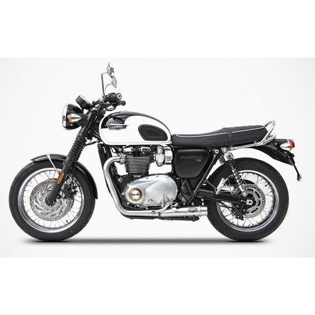ザード BONNEVILLE T120 2＞2 ステンレススチール レーシング フルキット for TRIUMPH BONNEVILLE T120 …