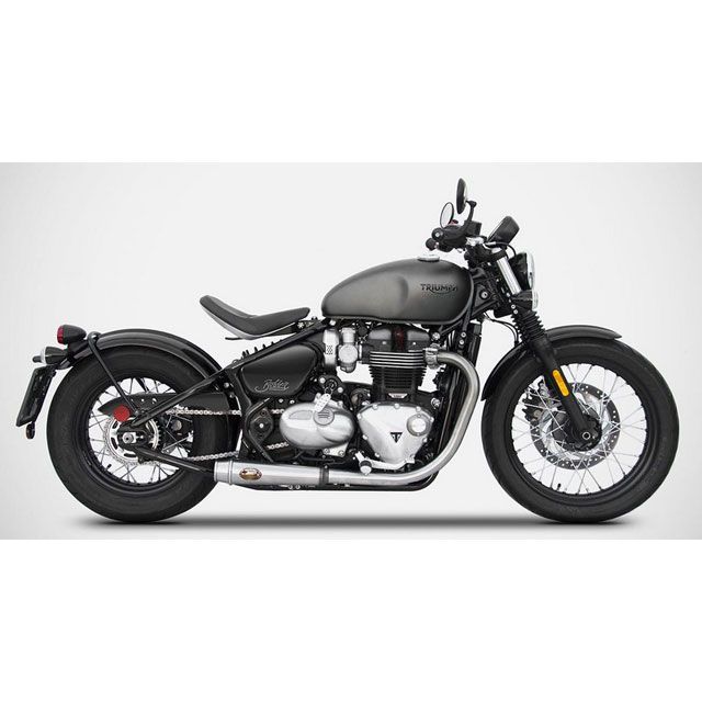ザード BOBBER N.2 ステンレススチール EURO 4 HOMOLOGATED スリップオン for TRIUMPH BOBBER （201…