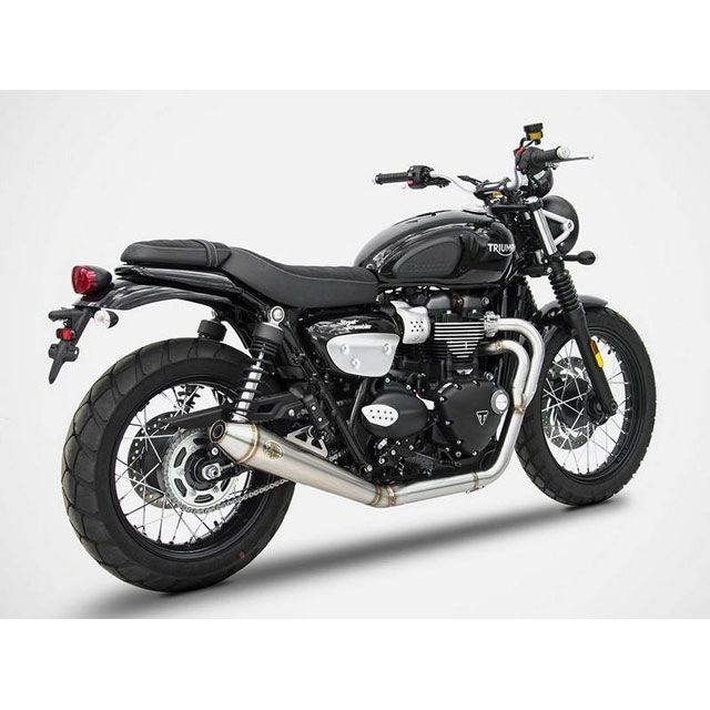 ザード STREET SCRAMBLER 2＞1 ステンレススチール レーシング フルキット for TRIUMPH STREET SCRAMBLE…