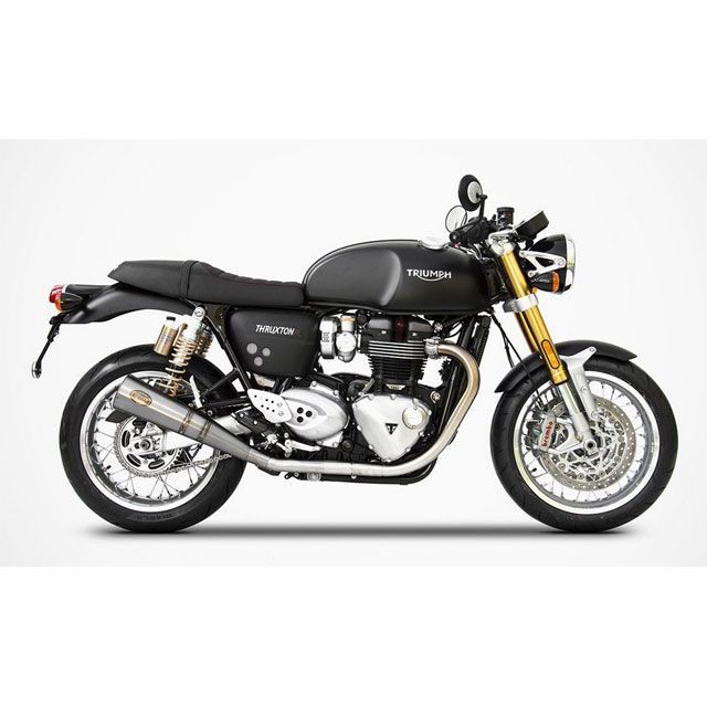 ザード THRUXTON-R N.2 STAINELSS STEEL EURO 4 HOMOLOGATED スリップオン for TRIUMPH T…
