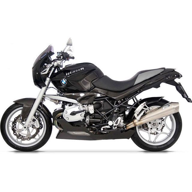 ザード R 1200 R MIRROR POLISHED ステンレススチール EURO 3 HOMOLOGATED スリップオン for BMW R…