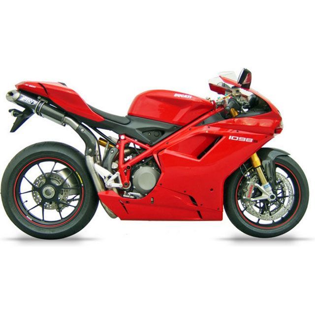 ザード 848-1098 R/S-1198 R/S ステンレススチール -カーボン レーシング スリップオン for DUCATI 848-1098…