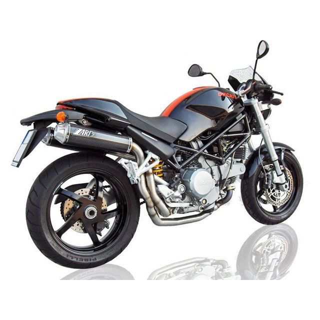 ザード MONSTER S2R 800 ヘッダキット ＋ 2＞2 ステンレススチール -カーボン EURO 3 HOMOLOGATED スリップオン…の通販は