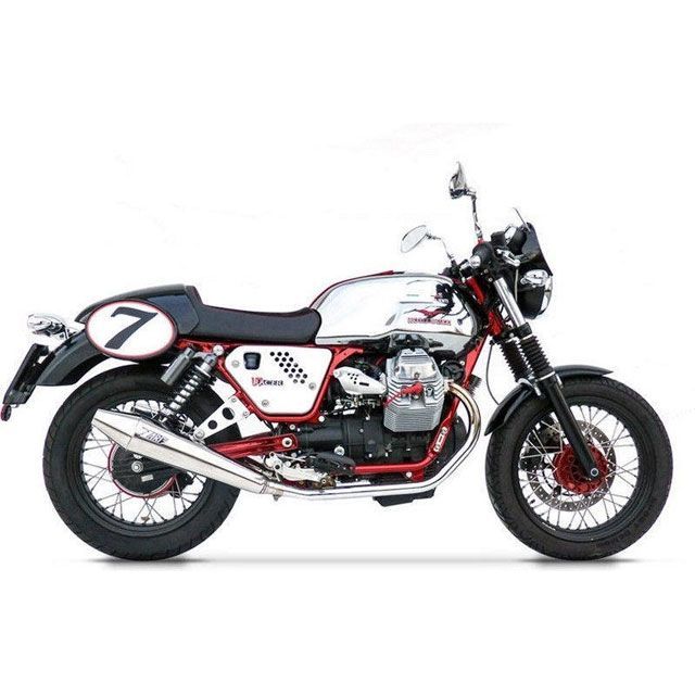 ザード V7 CAFE RACER/CAFE CLASSIC ステンレススチール レーシング スリップオン for MOTO GUZZI V7 CA…