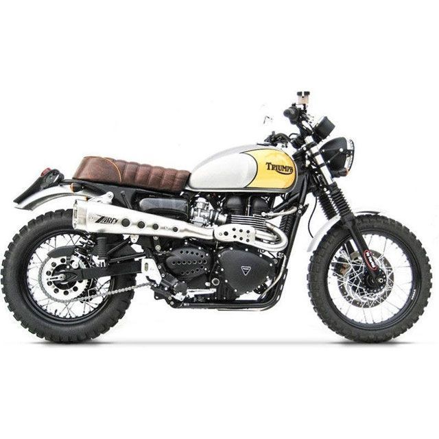 ザード SCRAMBLER 2＞1 ステンレススチール レーシング フルキット for TRIUMPH SCRAMBLER ｜ ZTPH048SKA…