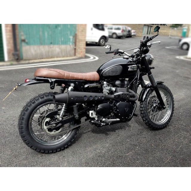 ザード SCRAMBLER 2＞1 ステンレススチール レーシング フルキット for TRIUMPH SCRAMBLER ｜ ZTPH034SKA…