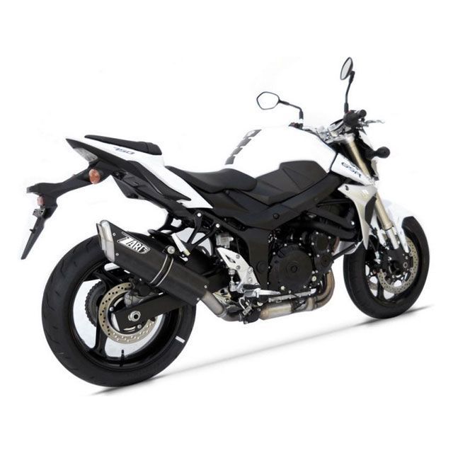 ザード GSR 750 BLACK ステンレススチール -ALU レーシング スリップオン for SUZUKI GSR 750 ｜ ZS523AS…_2