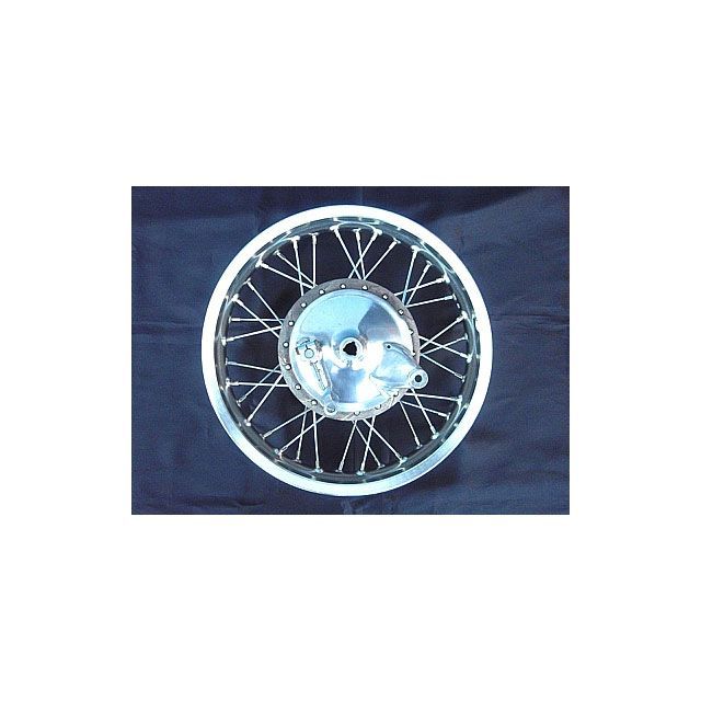 部品屋K&W SR400/500 16in リアホイールKIT アルミリム 仕様 アルミ（ノーマル） K&W