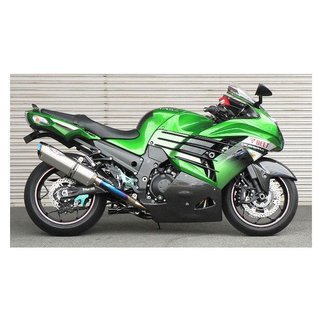 ビートジャパン Ninja ZX-14R NASSERT Evolution TypeII T-2マフラー