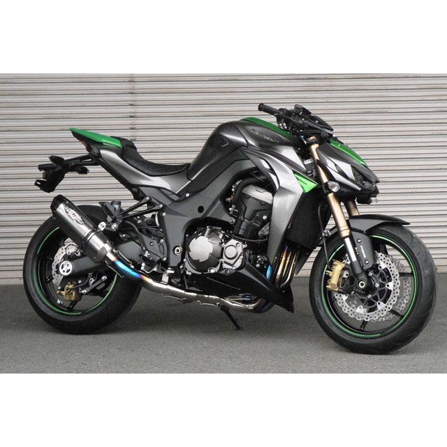 ビートジャパン Z1000 NASSERT Evolution TypeII T-2 マフラー サイレンサー クリアチタン BEET