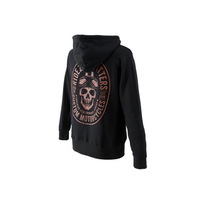 ライズ RIDEZ CUSTOM HOODIE RHD02（ブラック） サイズ L RIDEZ