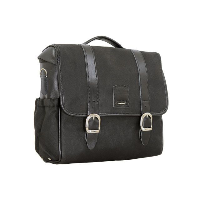 ロングライド ヘリテージ サドルバッグ CLICK-ON フラップトップ 12L（ブラック） LONGRIDE_1