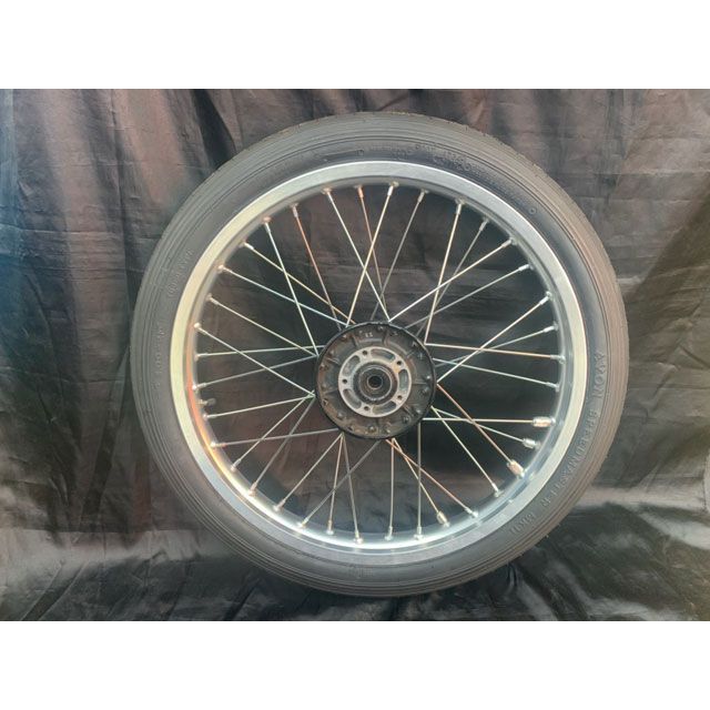 部品屋K&W W650 21in フロントアルミリムホイールKIT カラー アルミ（ノーマル） K&W バイクの通販は 35,952円