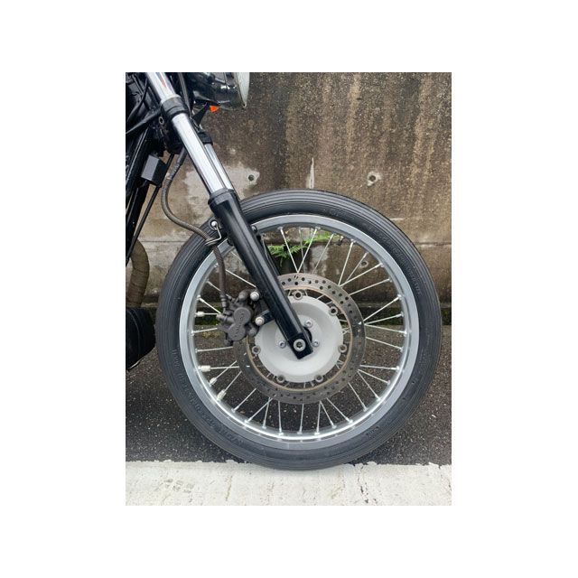 部品屋K&W W650 21in フロントアルミリムホイールKIT カラー アルミ（ノーマル） K&W_4