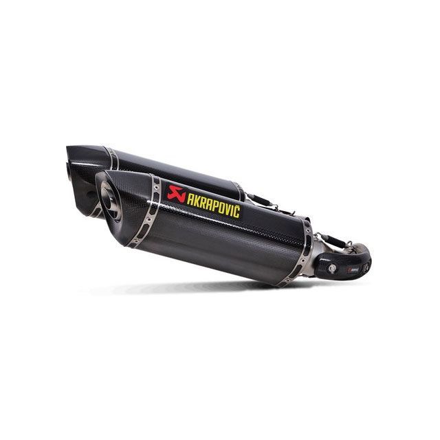 アクラポビッチ Monster 1100/1100S Slip-On Line（Carbon） for Ducati Monster 1100/11…
