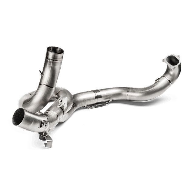 アクラポビッチ Multistrada 1260 / 1260 S Optional Header（Titanium） for Ducati Mul…