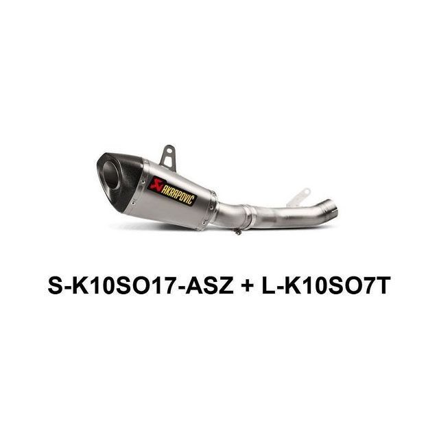 アクラポビッチ Ninja ZX-10R Optional Link Pipe（Titanium） for Kawasaki Ninja ZX-10…