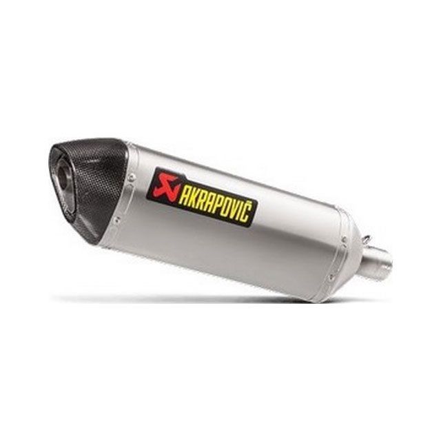 アクラポビッチ Versys-X 250/300 Slip-On Line（Titanium） for Kawasaki Versys-X 250/…
