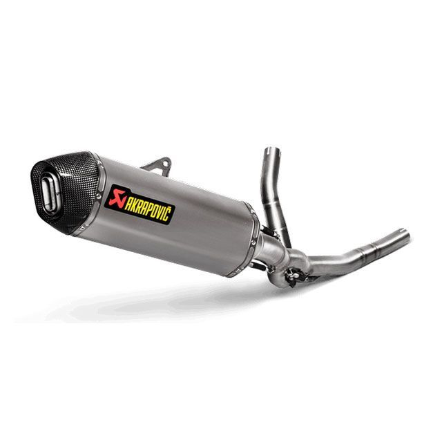 アクラポビッチ V-Strom 650 Racing Line（Titanium） for Suzuki V-Strom 650（2004-2018…