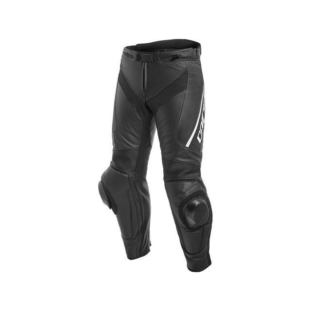 ダイネーゼ DELTA 3 SHORT/TALL LEATHER PANTS ブラック/ブラック/ホワイト サイズ 110 Dainese