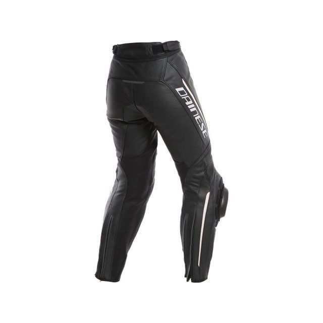 ダイネーゼ DELTA 3 LADY LEATHER PANTS ブラック/ブラック/ホワイト サイズ 38 Dainese_1