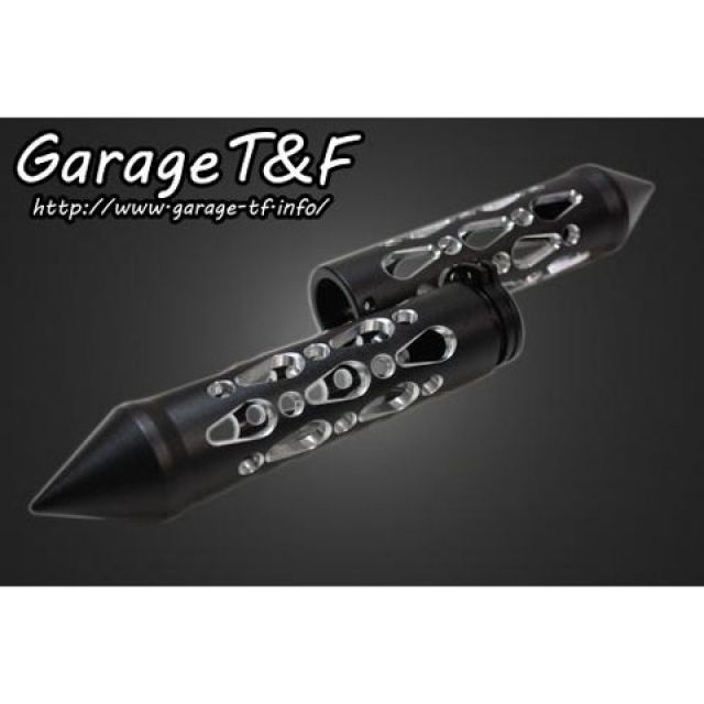 【状態良好】ガレージT&F コンバットグリップ(1インチ専用) 有限会社ガレージT&F / コンバットグリップ(1インチ専用)ポリッシュ