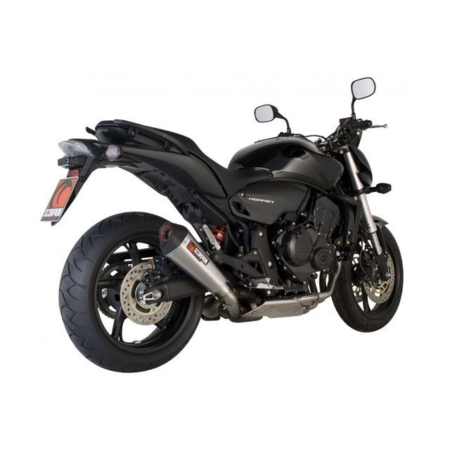 スコーピオン CB 600 Hornet Serket（Taper）テーパースリップオン ステンレススリーブ Homologated Honda C…