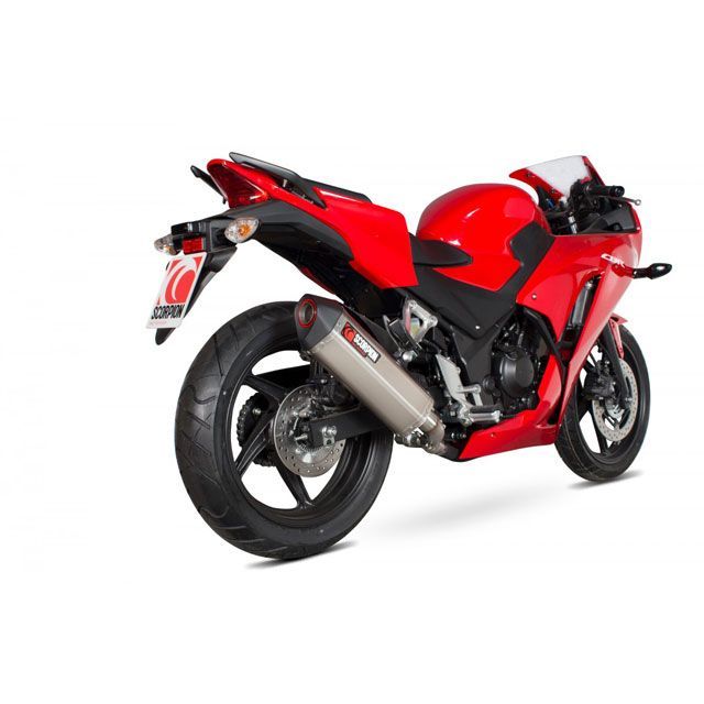 スコーピオン CBR 300 R Serket スリップオン ステンレススリーブ Honda CBR 300R 2014-2018 ｜ RHA166…