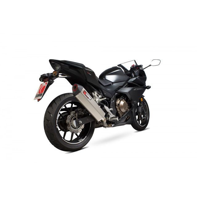 スコーピオン CBR500R Serket Slip-on Titanium Sleeve EC Approved ｜ RHA179TEO SCOR…