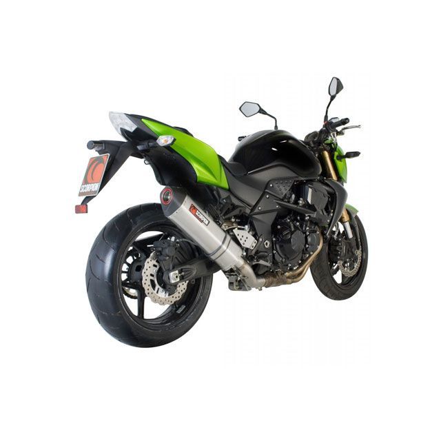 スコーピオン Z 750 Serket スリップオン ステンレススリーブ Homologated Kawasaki Z 750 07-12 2007…