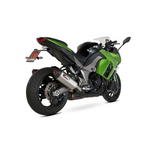 スコーピオン Z1000/Z1000 SX Serket スリップオン（ペア） ステンレススリーブ Homologated Kawasaki Z 1…