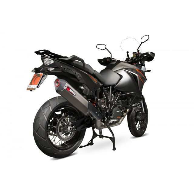 スコーピオン Adventure 1190 Serket スリップオン Titanium Sleeve KTM Adventure 1190 201…