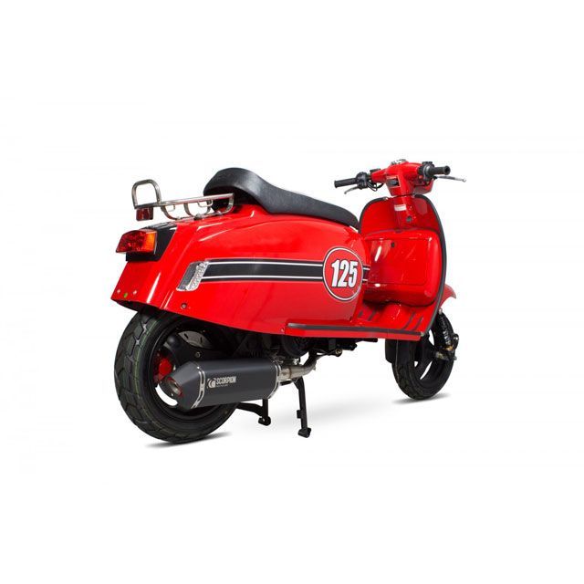 スコーピオン TL125 Serket Full System Black Ceramic Coated Sleeve EC Approved ｜ …
