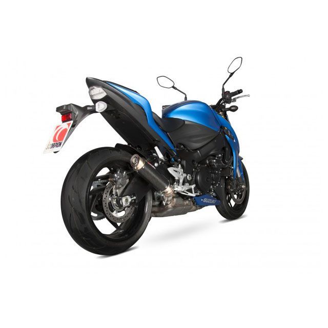 スコーピオン GSX S 1000 Inc FA RP1-GP スリップオン カーボンファイバースリーブ Homologated Suzuki GS…