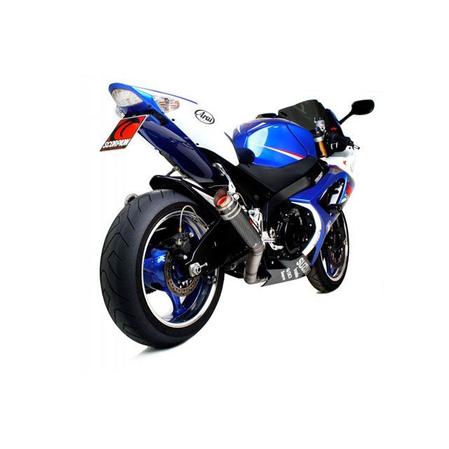 スコーピオン GSXR 1000 RP1-GP スリップオン カーボンファイバー