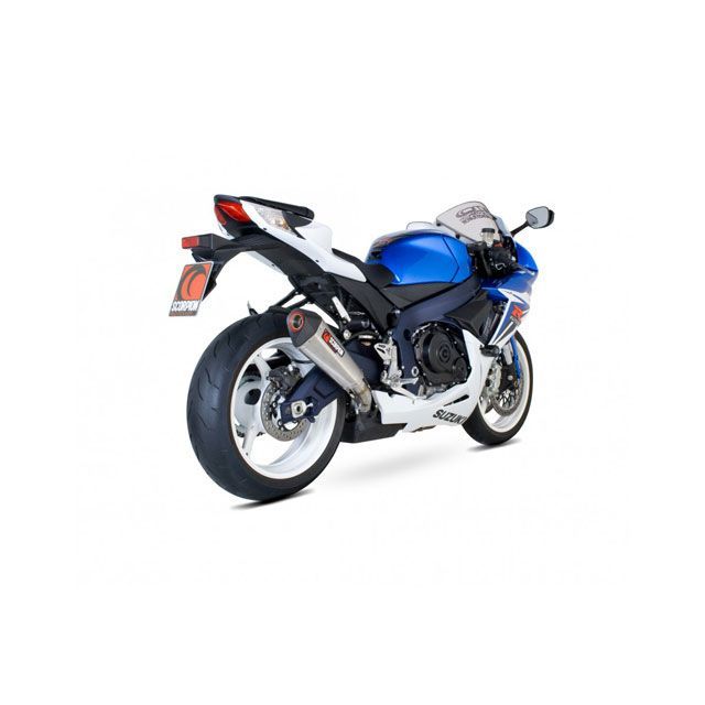 スコーピオン GSXR 600/750 Serket（Taper）テーパースリップオン ステンレススリーブ Homologated Suzuki G…
