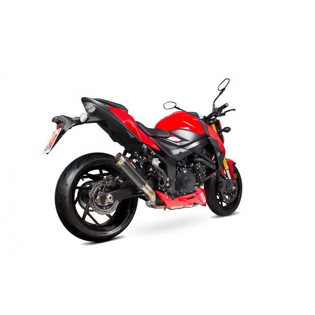 スコーピオン GSX-S 750 RP1-GP スリップオン カーボンファイバースリーブ Homologated Suzuki GSX-S 750 …