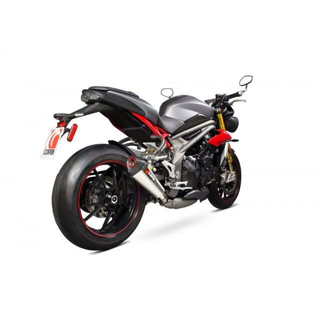 スコーピオン 1050 R Serket（Taper）テーパースリップオン ステンレススリーブ Homologated Triumph Speed …